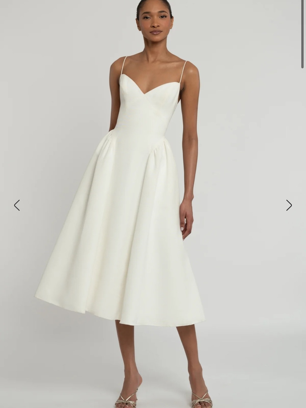 NWT Jenny Yoo Luella A-Line Midi Dress